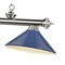 Z-Lite Cordon 3 Light Billiard, Brushed Nickel & Navy Blue 2306-3BN-MNB - alternate 3